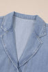 'Eowyn' Denim Mini Dress - Celes Fashion